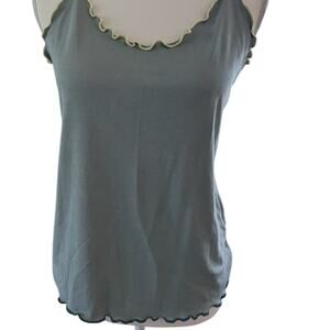 #116 Mystree Ruffle Tank - Style #18998; Size: Large